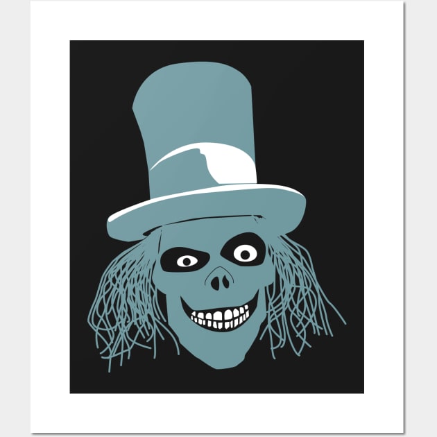 Hat Box Ghost Wall Art by Chriscut